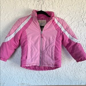 Pink and White Kids' Jacket